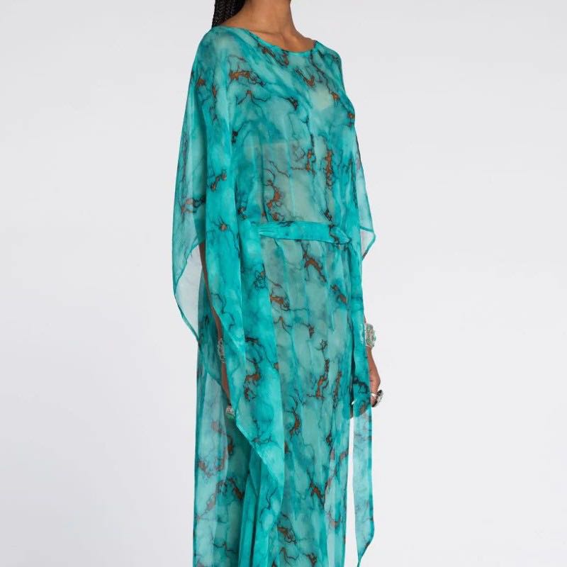 Long marble kaftan