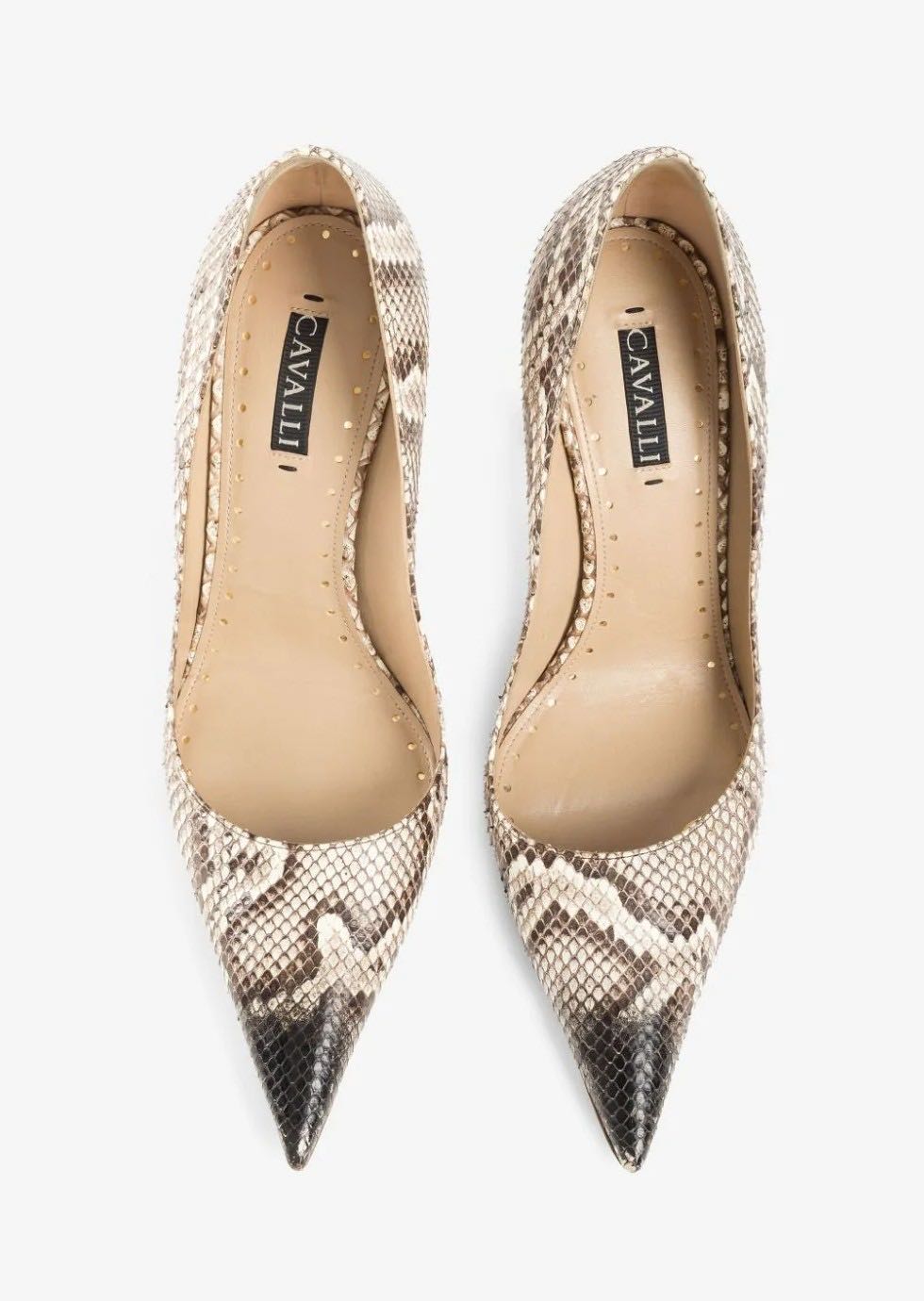 Snake print stiletto