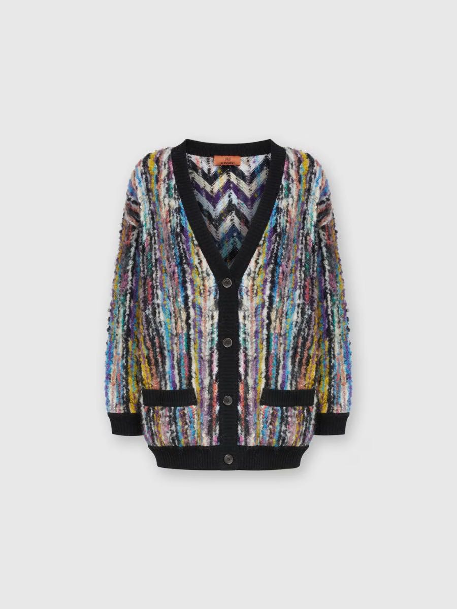 Wool and mohair Caperdoni Cardigan