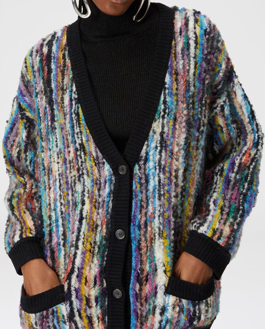 Wool and mohair Caperdoni Cardigan