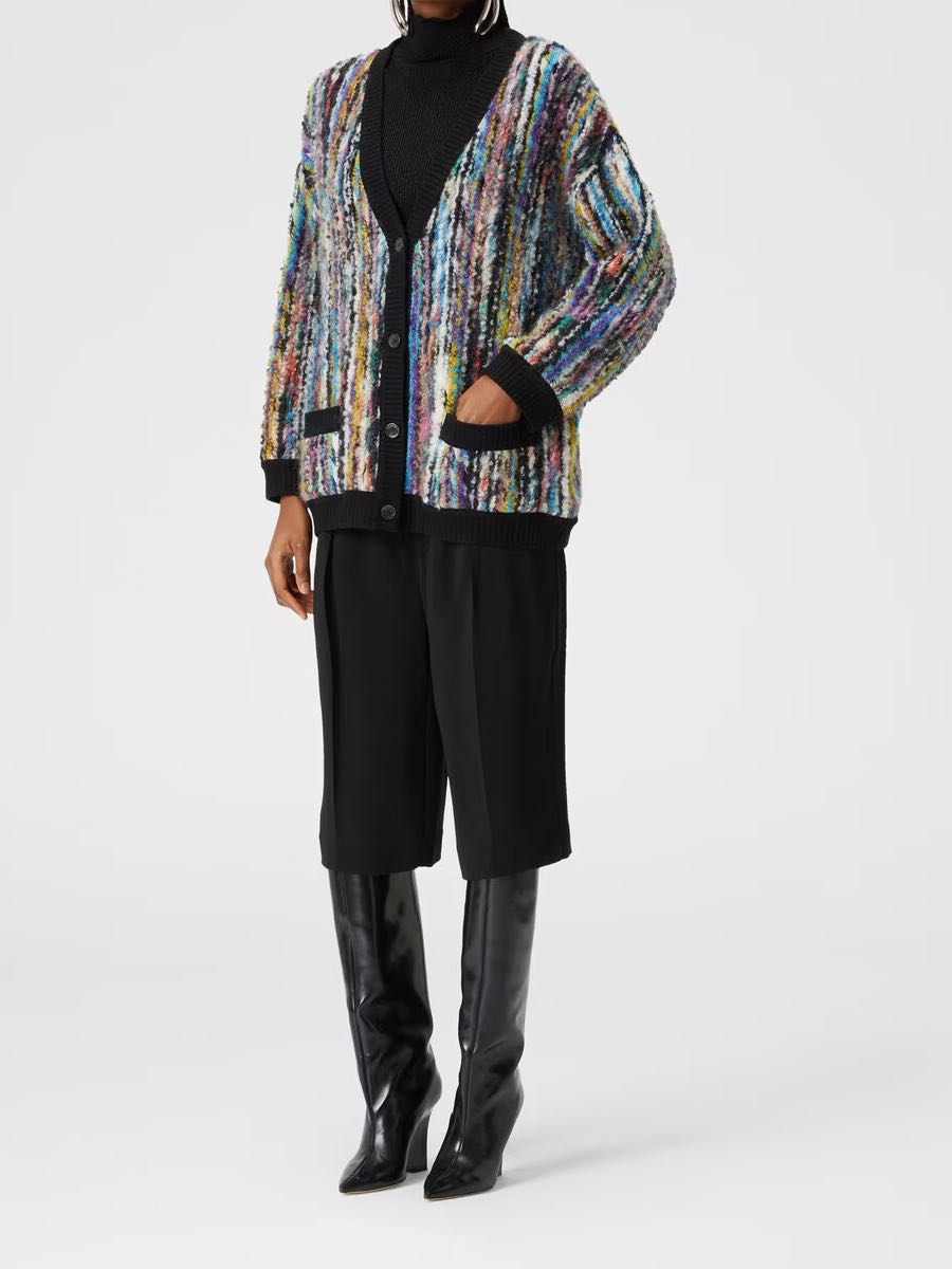 Wool and mohair Caperdoni Cardigan
