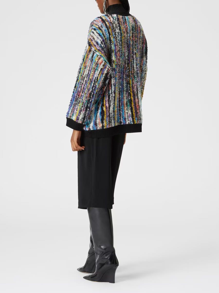 Wool and mohair Caperdoni Cardigan