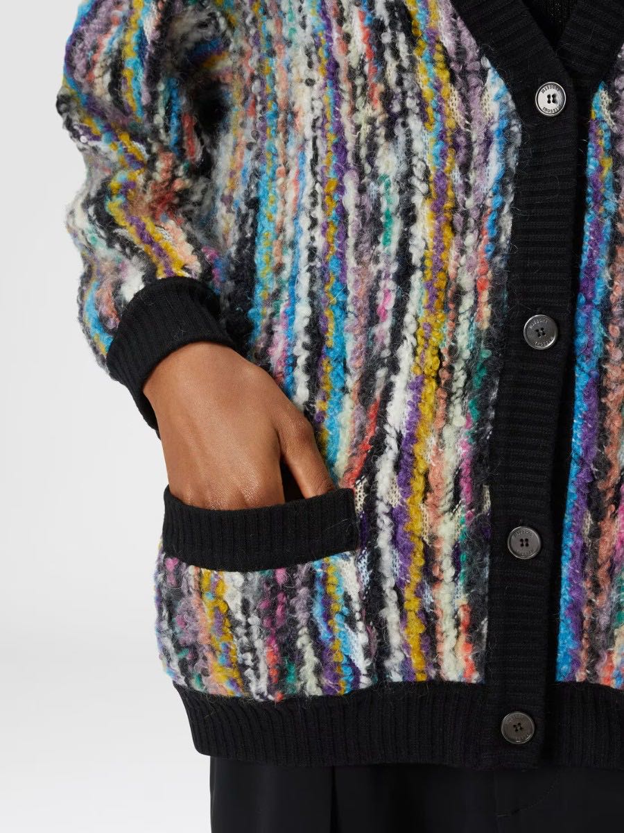 Wool and mohair Caperdoni Cardigan
