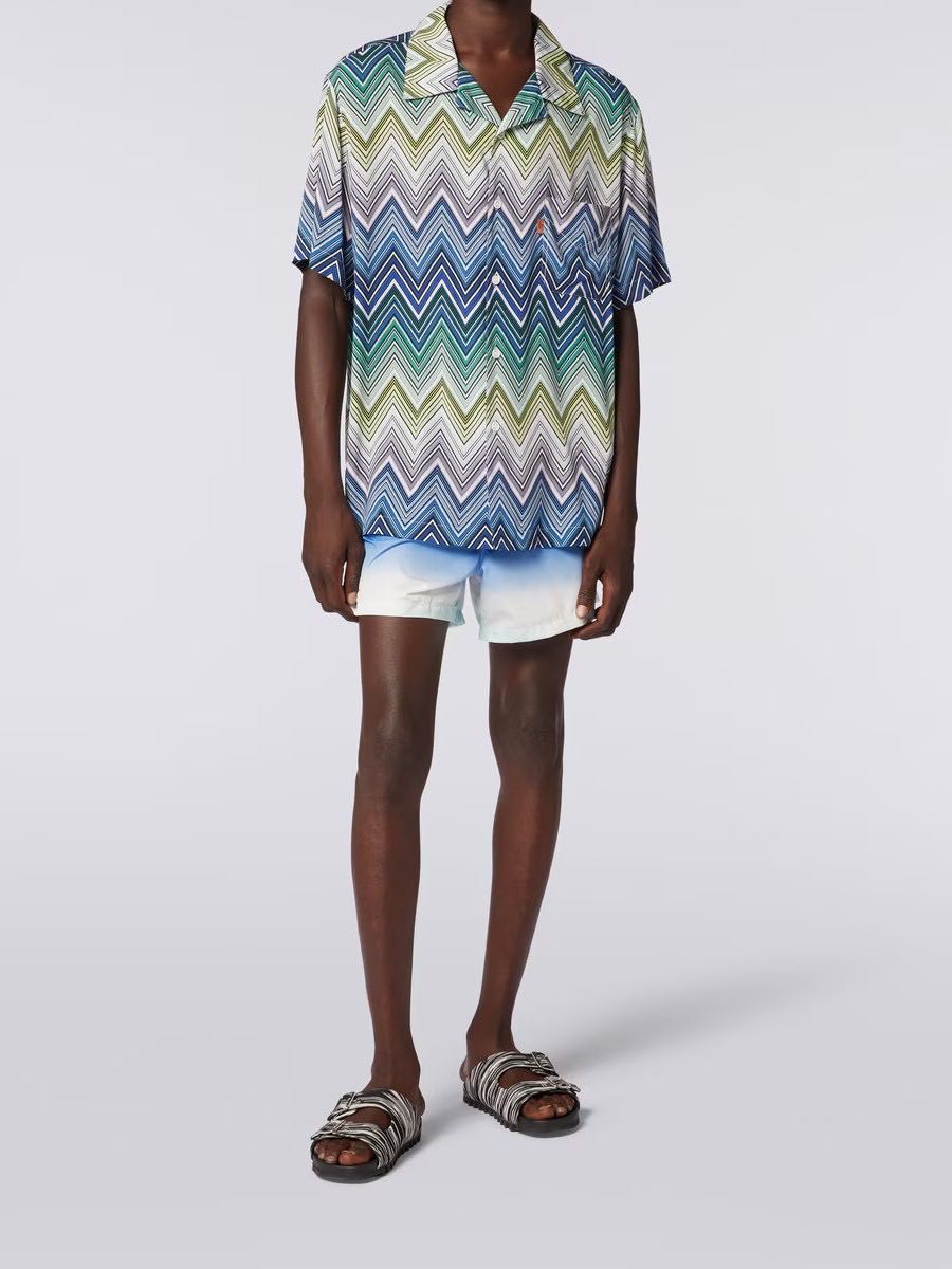 Shirt Sleeve short zigzag