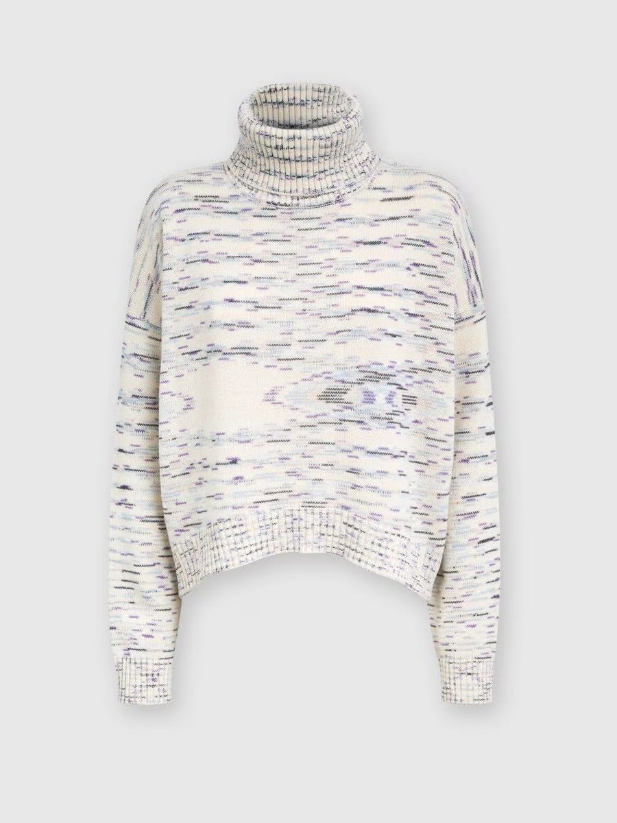 Cashmere turtleneck pull