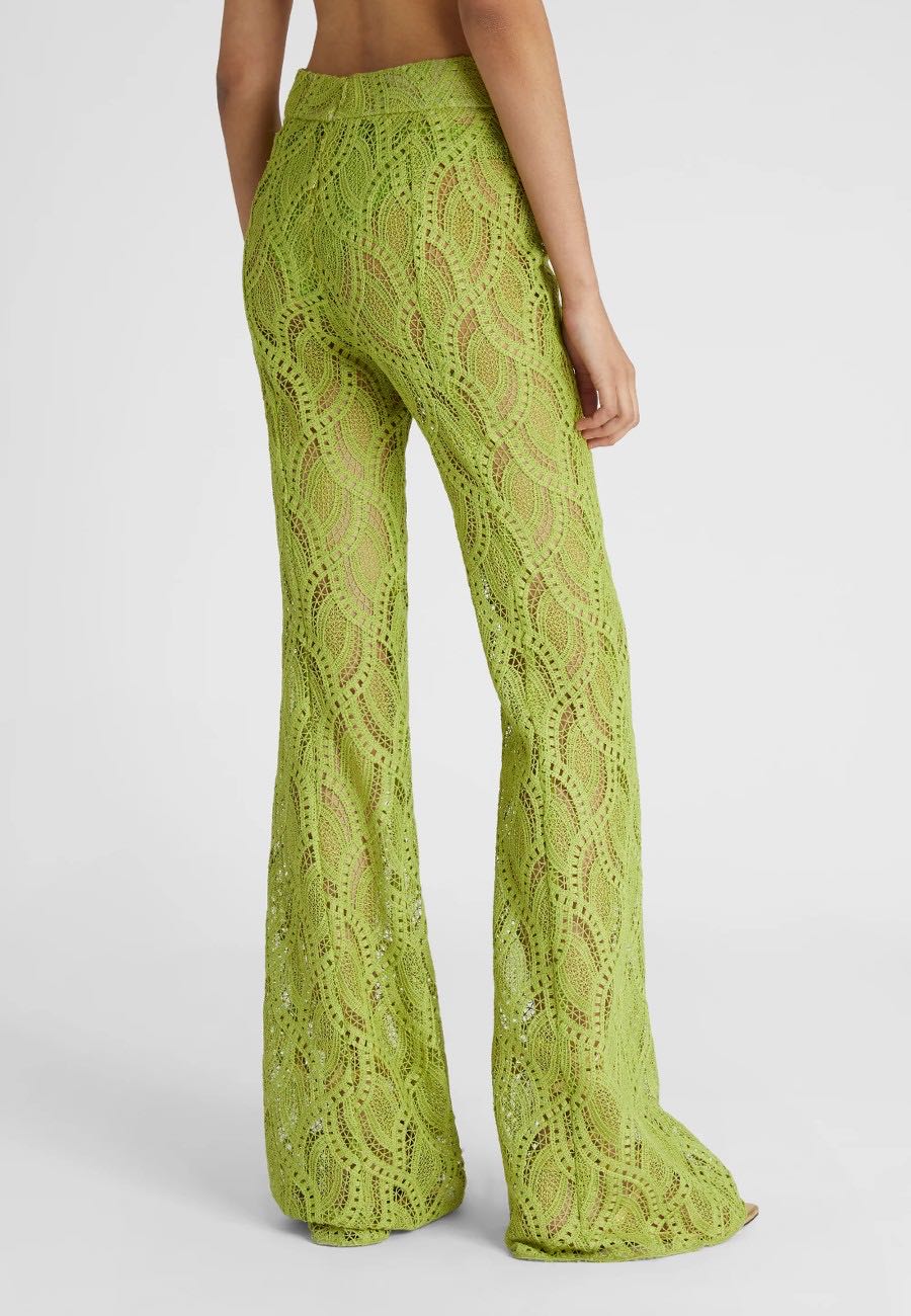 Macramé trousers