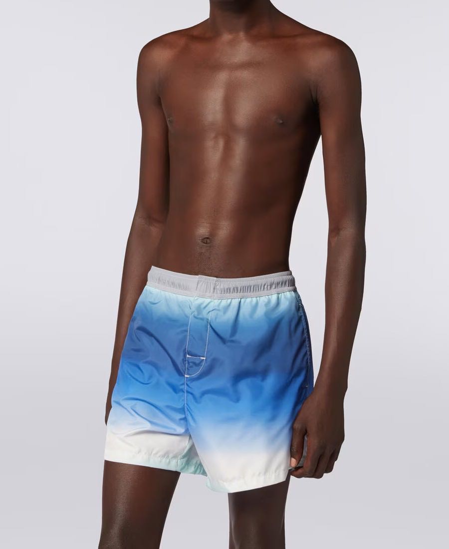 Swimsuit blue degradee