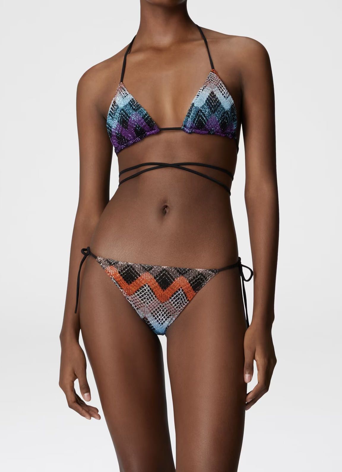 Bikini lurex rombos
