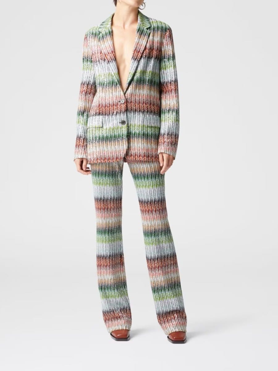 Caperdoni sequins trousers