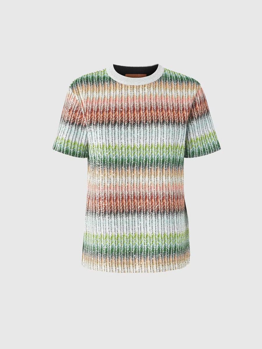 Caperdoni tshirt with sequins