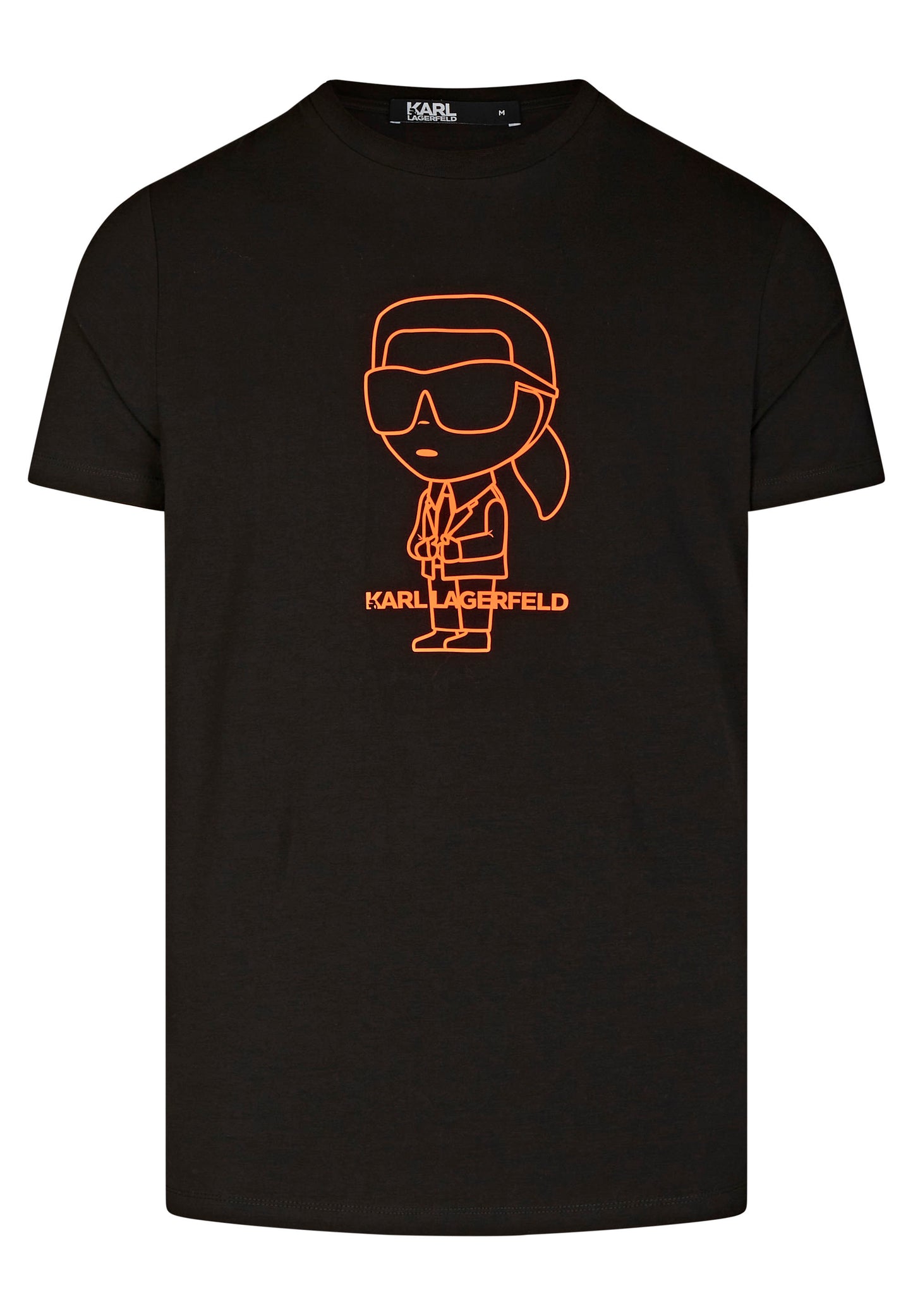 Black and orange Ikonik t-shirt