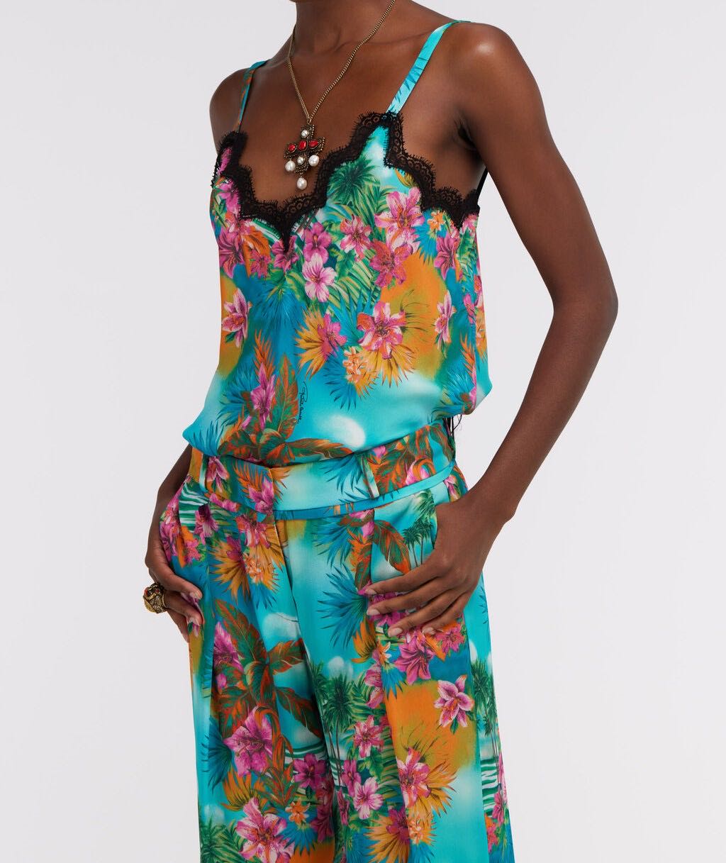 Hawaii print top