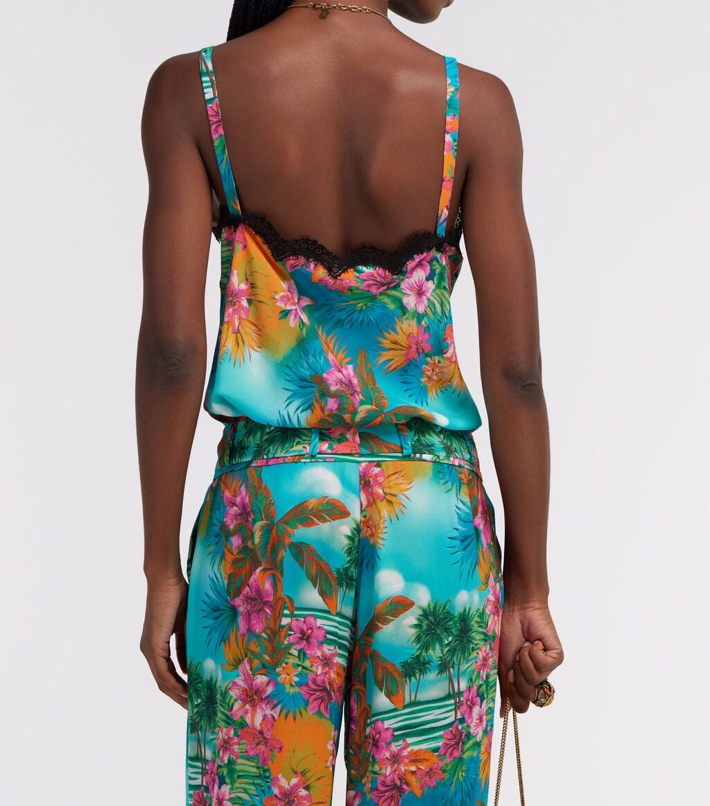 Hawaii print top