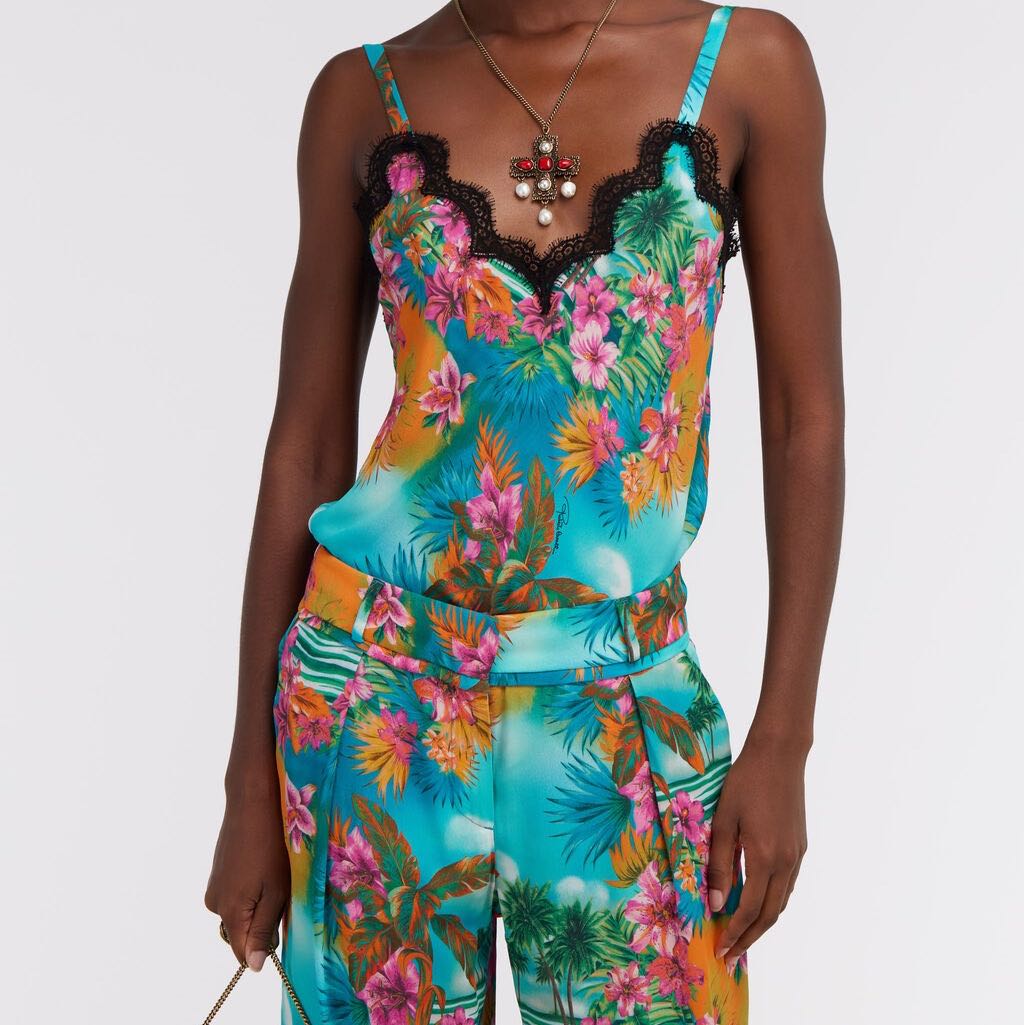 Hawaii print top