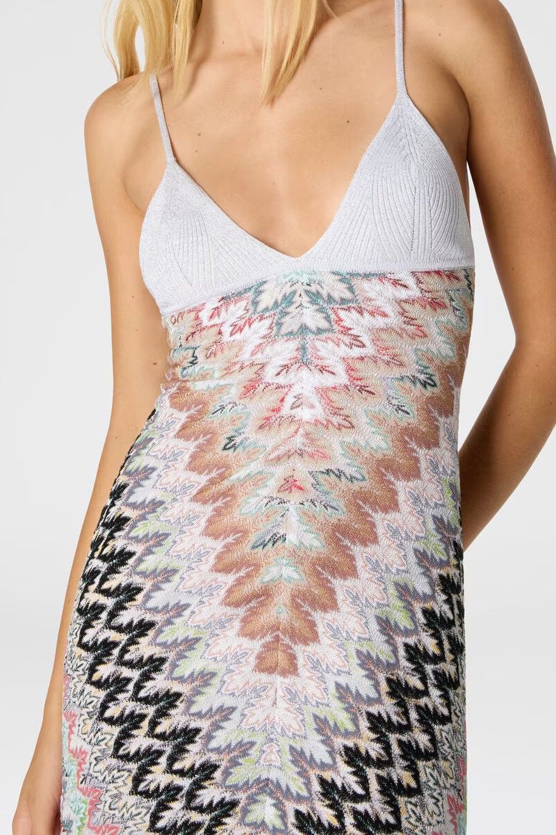 Midi lame Dress