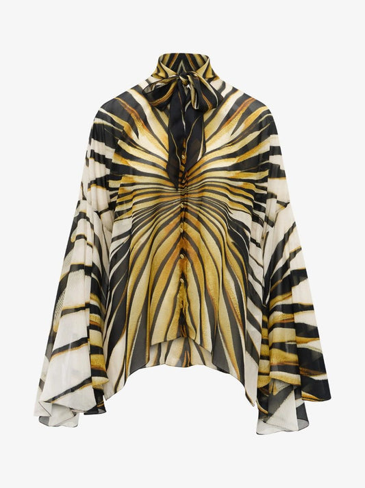 Silk blouse Ray of Gold