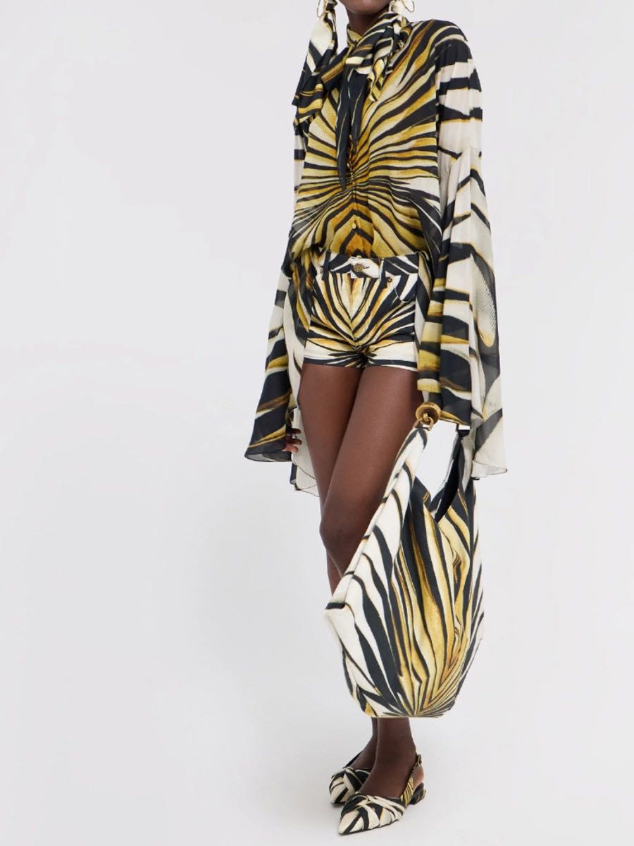 Silk blouse Ray of Gold