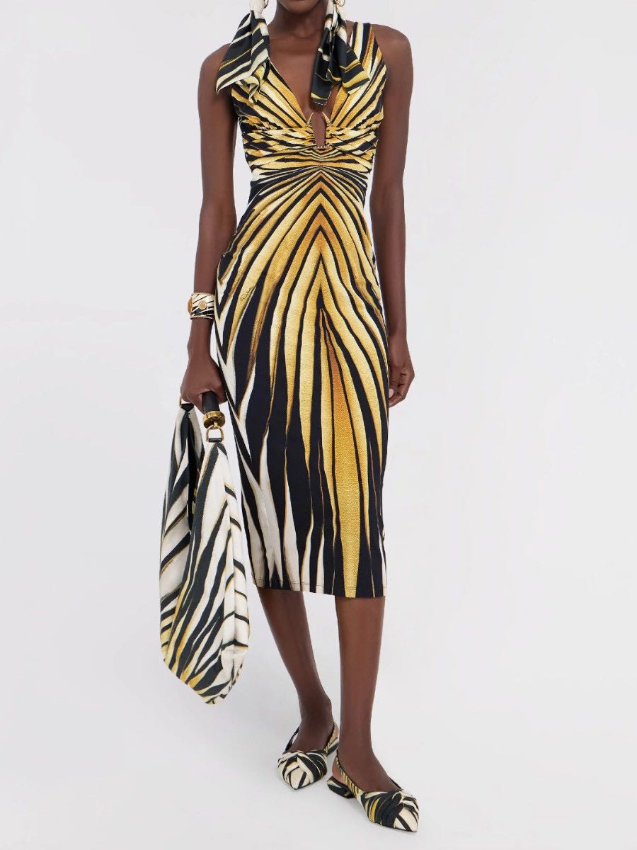 Tubino dress Ray of gold