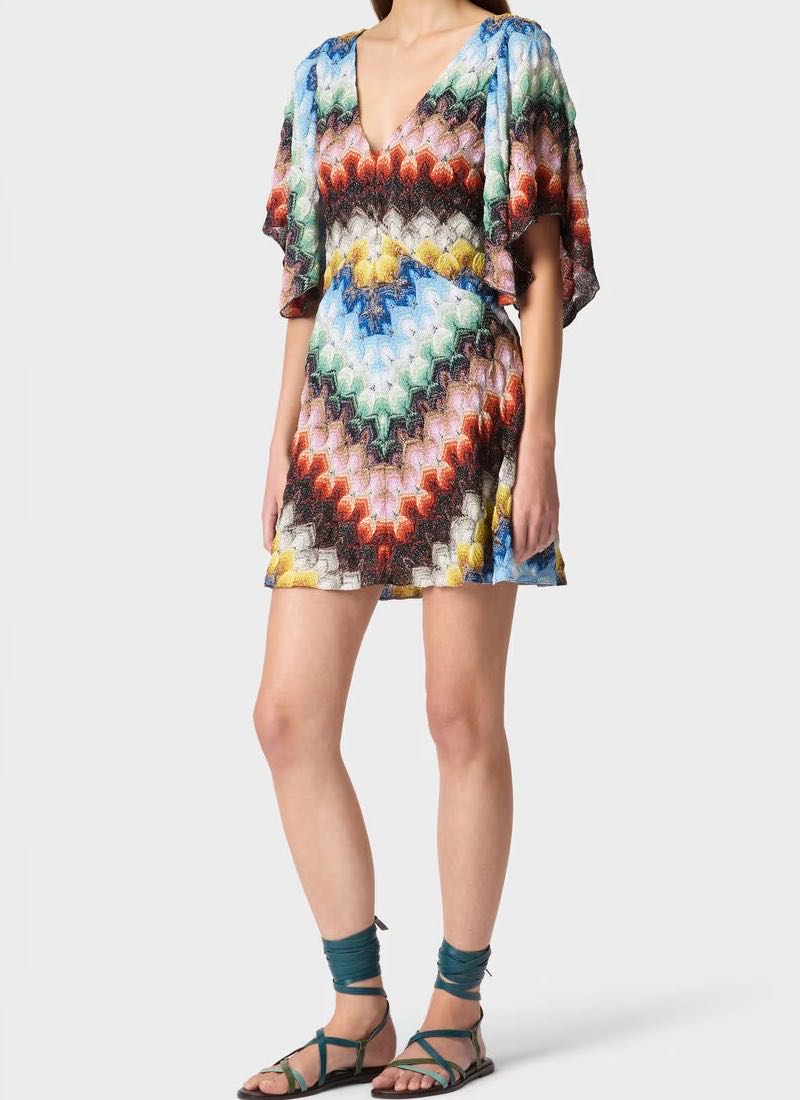 Short Multicolor Dress
