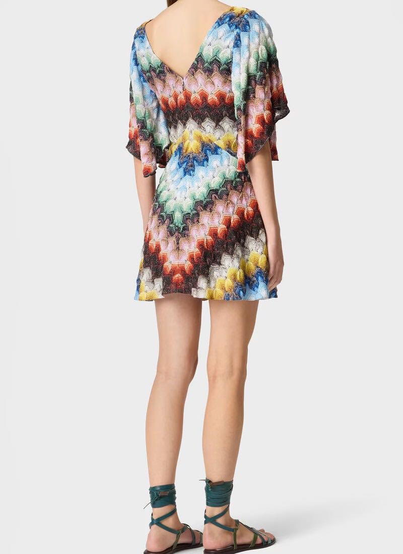 Short Multicolor Dress