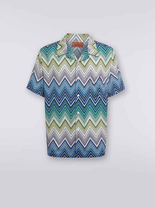 Shirt Sleeve short zigzag