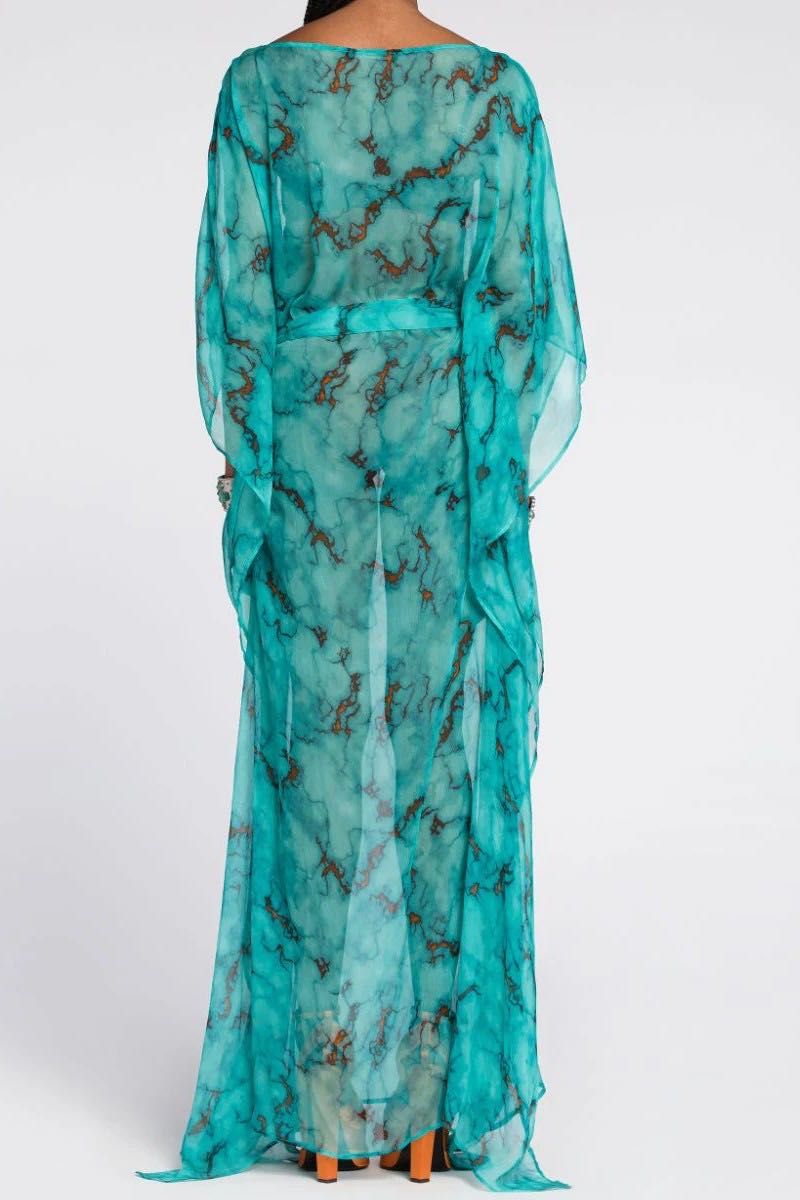 Long marble kaftan