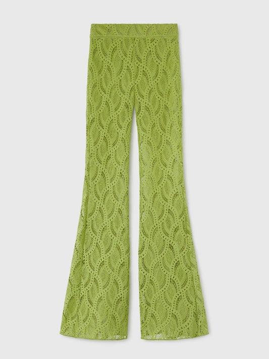 Macramé trousers