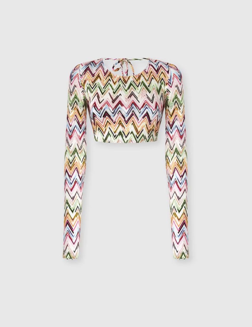 Cropped Longsleeve Top