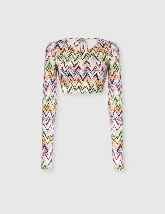 Cropped Longsleeve Top
