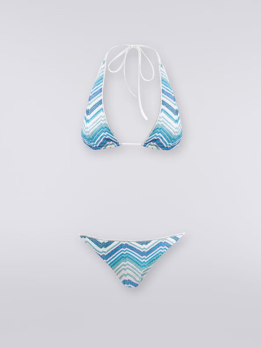 Bikini triangle blue variant