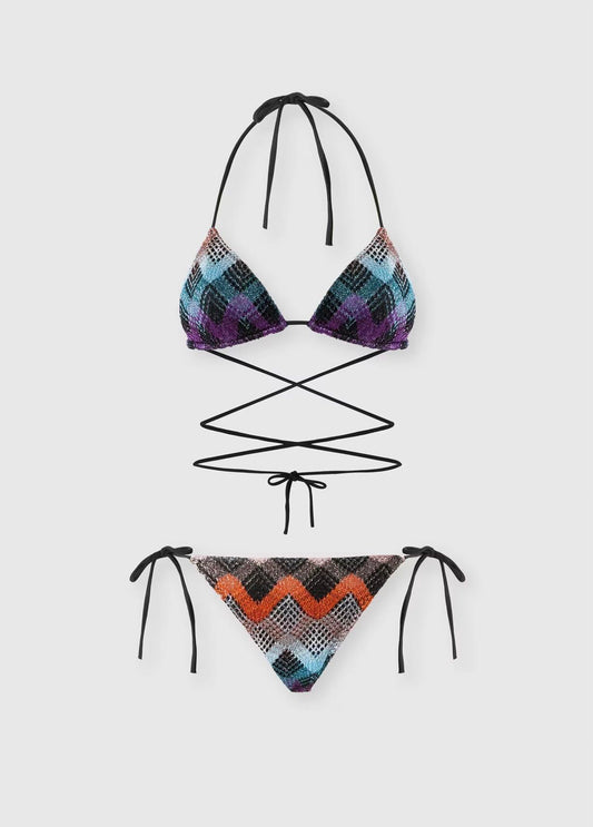 Bikini lurex rombos