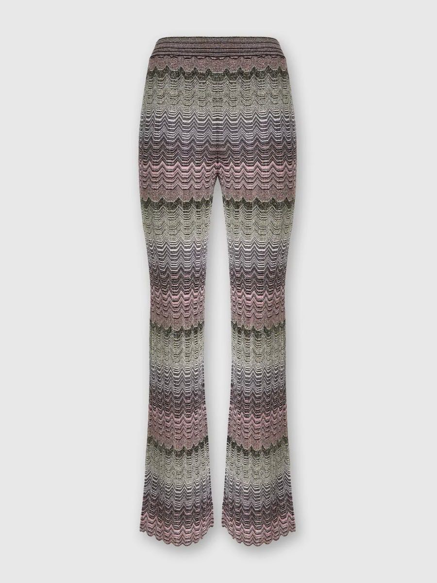 Trousers lamé