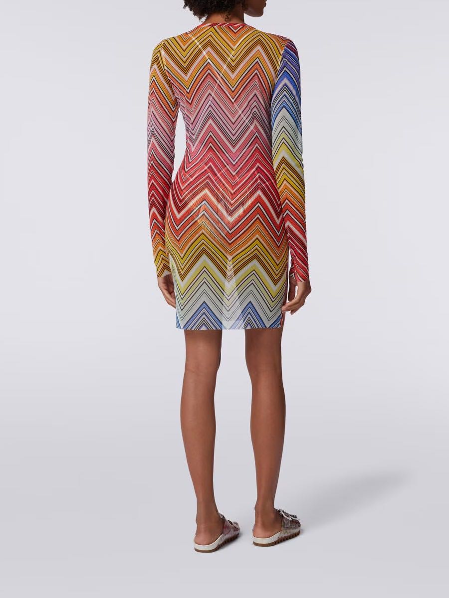 Mini zigzag dress