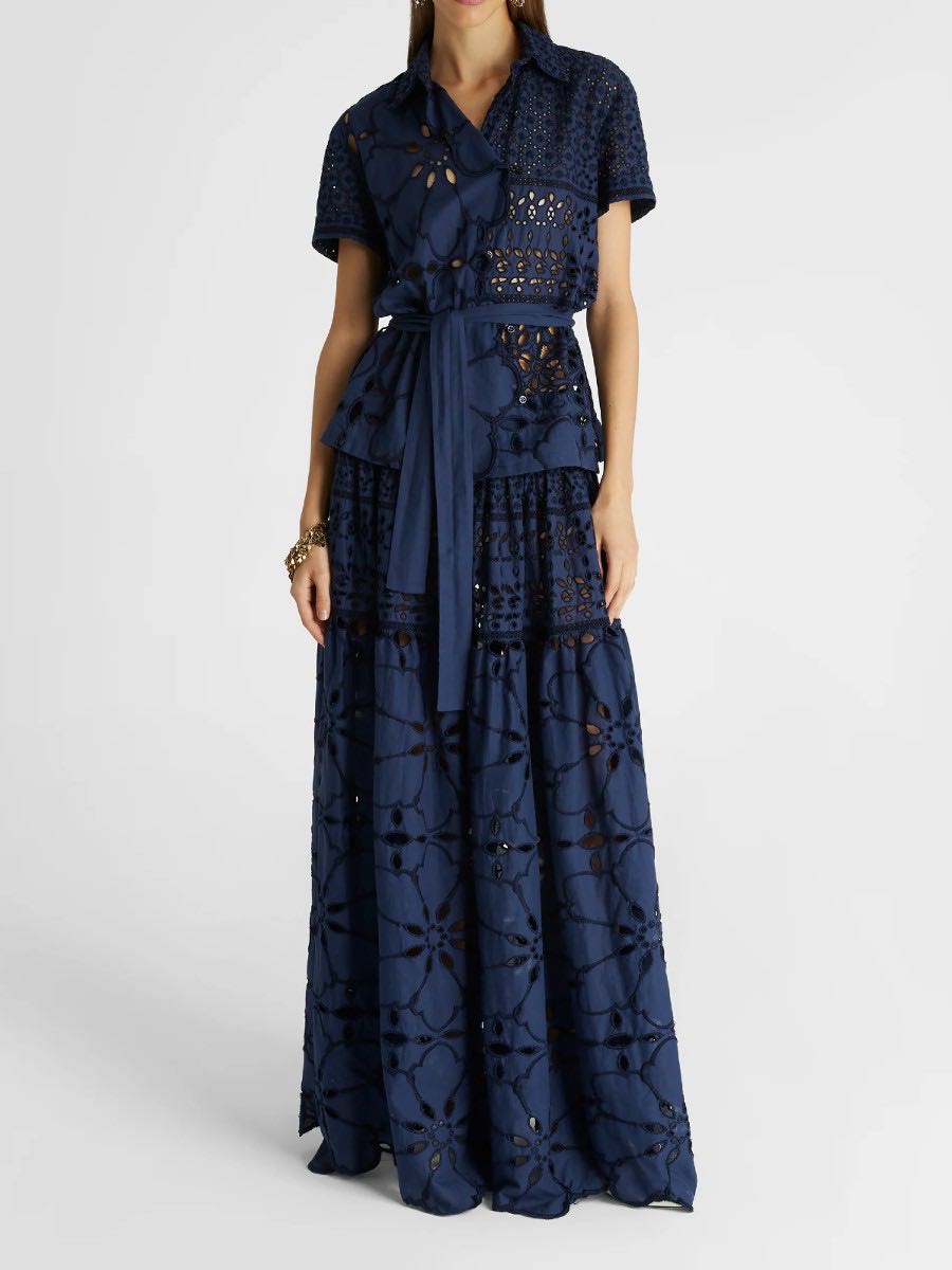 Broderie anglaise shirt