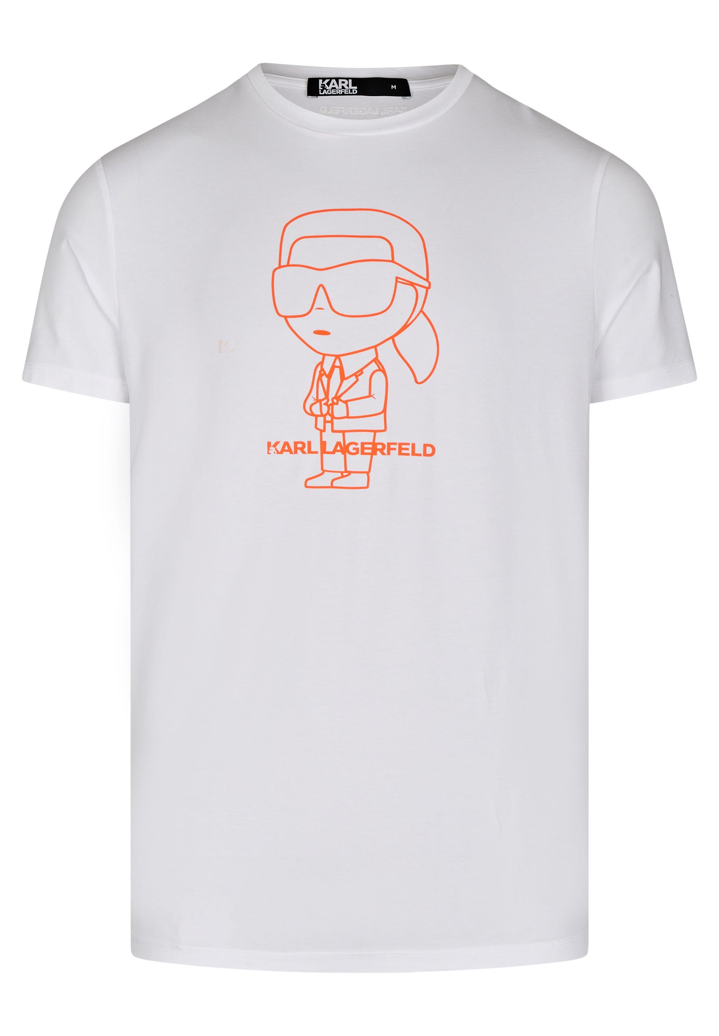 White and orange Ikonik t-shirt