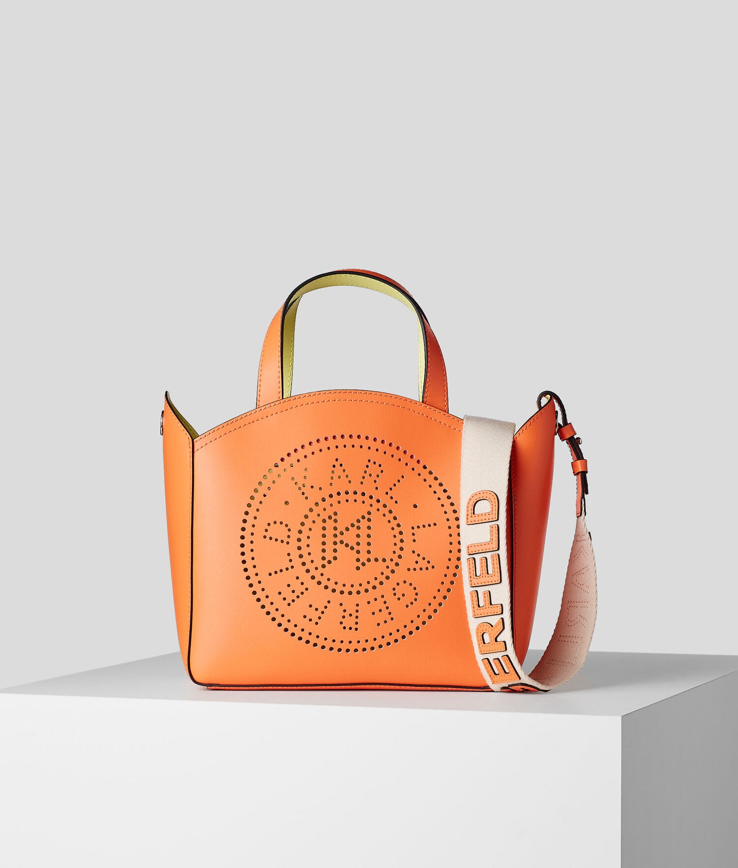 Orange handbag