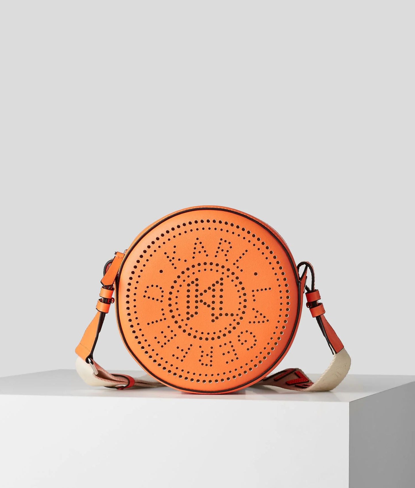 Orange round bag