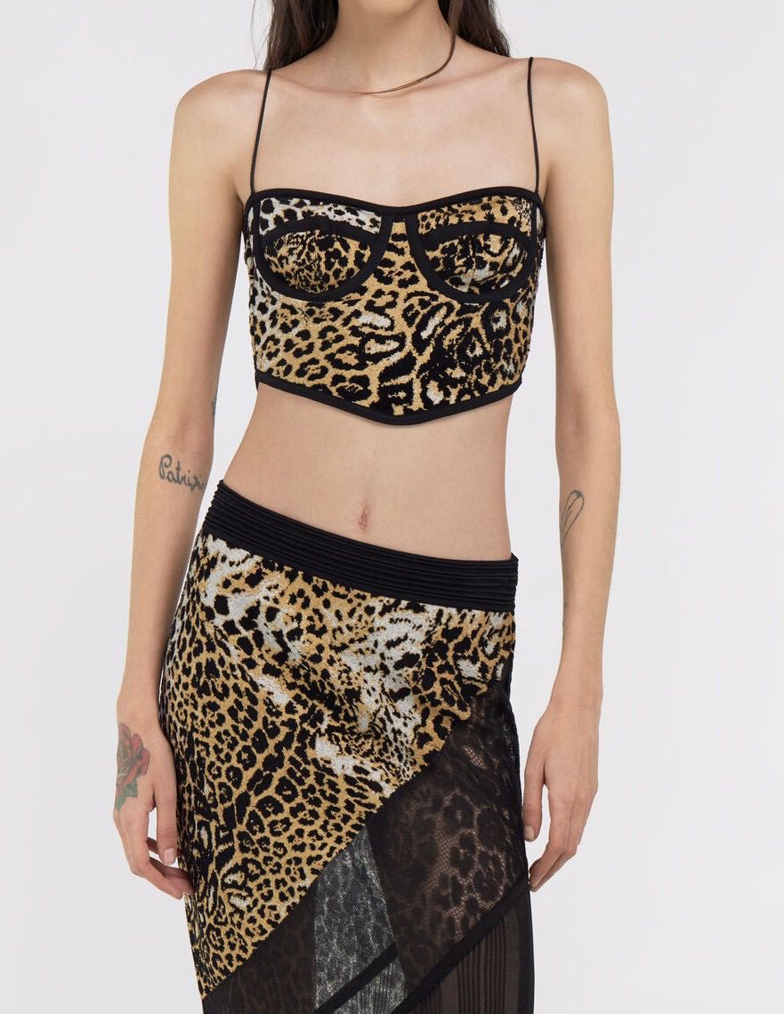 Jaguar print top