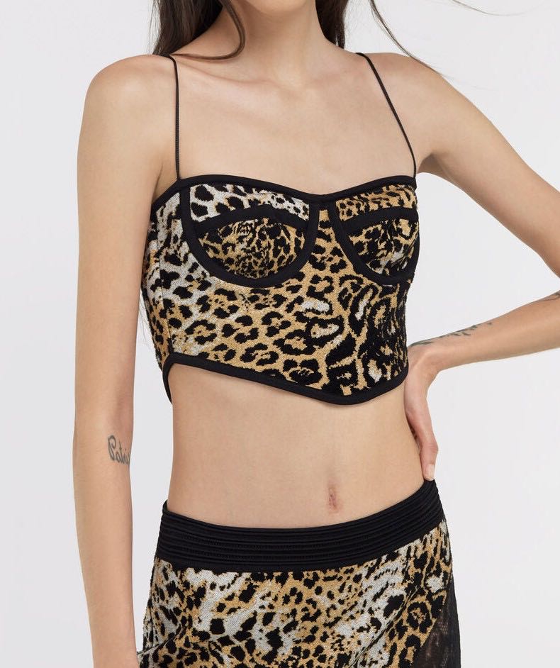 Jaguar print top