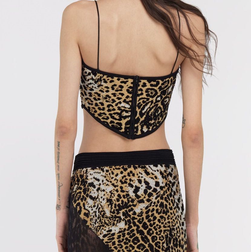 Jaguar print top